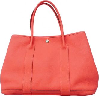 Herm&egrave;s Bougainvillier Negonda Leather Tote Bag (Pre-Owned)