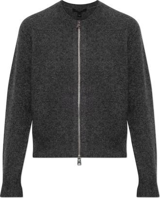 AllSaints Effie Cardigan - Dames - Vesten - Grijs - M - Katoen - Truien & Vesten