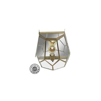 Fabrilamp Aplique Lente 1xe27 Cuero