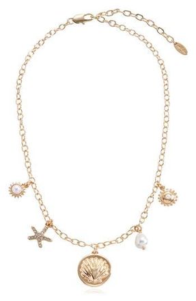 Ettika Coastal Charm Necklace in Gold at Nordstrom Rack