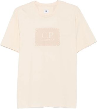 C.P. Company T-shirt con logo - Toni neutri