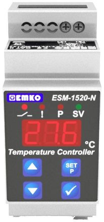 Emko Esm-1520-n Regulador De Temperatura Blanco Compacto