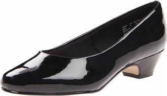 Hush Puppies Womens Angel Ii Pump In Black Patent