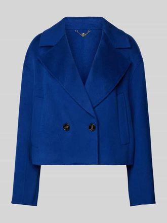 Marc Cain Jacke mit Reverskragen in Royal, Größe 36