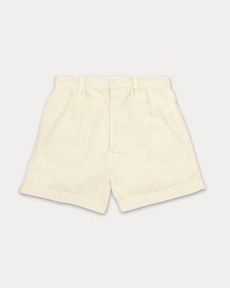 Fortela Bedford Cotton Bermuda Shorts in Ecru at Nordstrom, Size 32 Eu