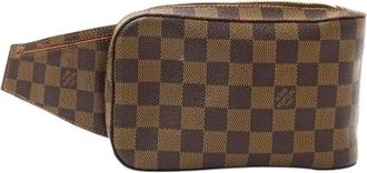 Louis Vuitton Pre-owned Belt Bags, male, Brown, Size: ONE SIZE Pre-owned Damier Canvas Sling Bag