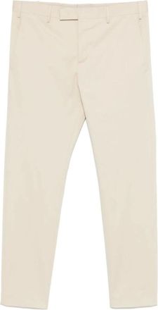 Pantaloni Torino Heren, Broeken, Beige, Maat: S Zijde