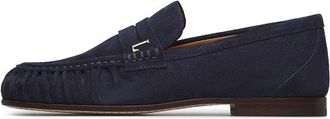 Loriblu Mocassin - Dames - Loafers - Blauw - 39 EU - Leer - Schoenen