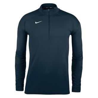 Nike Heren Dry Element Trechterhals Hardlooptop (Obsidiaanzwart)