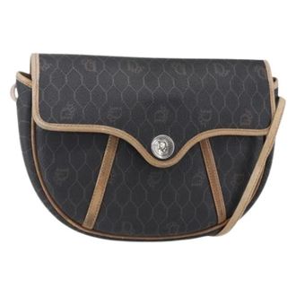 Dior Pre-owned Vintage Schoudertas - Dames - Pre-owned - Zwart - Maat: ONE Size Leer
