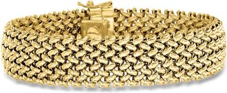 Ross-Simons Italian 14kt Yellow Gold Riso Bracelet