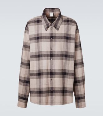 Calvin Klein Camicia Tyson in cotone a quadri
