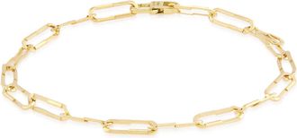 Gucci Link to Love 18ct Yellow Gold Chain Bracelet, Size 18