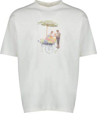 Dr&ocirc;le de Monsieur T-Shirts - Heren - T-shirts - Wit - XS - Tops