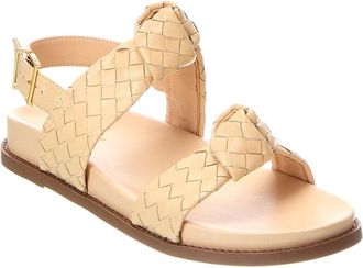 Schutz Kareena Knot Sporty Leather Sandal