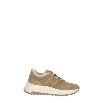 Hogan Hi-Fi Sneakers - Dames - Sneakers - Beige - 37 EU - Leer - Schoenen