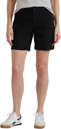 Eddie Bauer Guide Pro High Rise Shorts - Plus In Black