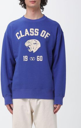 Valentino Felpa girocollo Valentino in cotone con logo