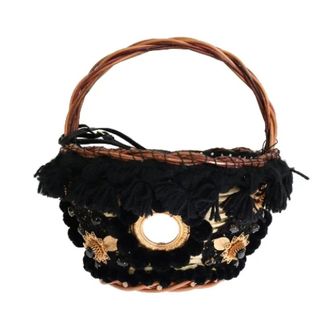 Dolce & Gabbana Pre-owned Handbags, female, Black, Size: ONE SIZE Pre-owned Fabric handbags