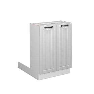 Vicco Isla De Cocina Fame-line, Blanco Casa De Campo, 60 Cm Sin Encimera