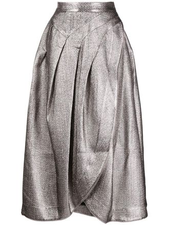 Shiatzy Chen Asymmetrische rok - Goud