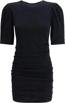Isabel Marant Katoenen Casual Jurk - Dames - Korte kleedjes - Zwart - L - Katoen - Kleedjes