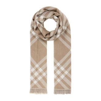 Burberry unisex, Accessoires, Beige, Maat: ONE Size Wol