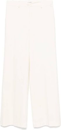 Parosh White Crew trousers