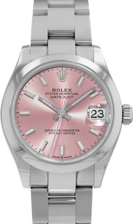 Rolex Pre-owned Rolex Datejust 31 Automatic Chronometer Pink Dial Ladies Watch 278240 PSO