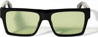Off-white Sunglasses Ow1034 1050 Casper Black/Green Unisex
