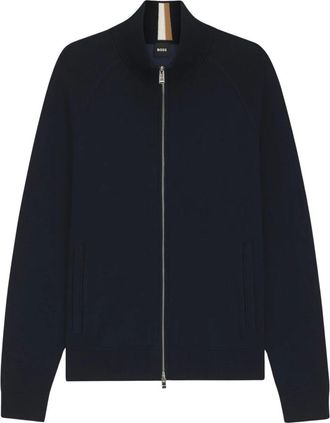 HUGO BOSS Hombre, Sudaderas, Azul, Talla: L