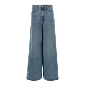 Haikure Dames, Jeans, Blauw, Maat: W27 Katoen