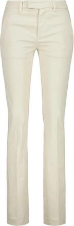 Dondup Slim-fit Broeken - Dames - Straight fit broeken - Beige - W30 - Broeken