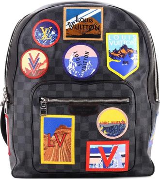 Louis Vuitton Josh Alps Patches Damier Graphite backpack - Nero