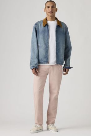 Levi's Pantalones XX Chino Standard Taper de lino y algod&oacute;n - Hombre - 29X32 - Rosa / Fawn Cotton Linen Twill