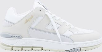 Axel Arigato Sneakers basse bicolore in pelle e nabuk con punta traforata
