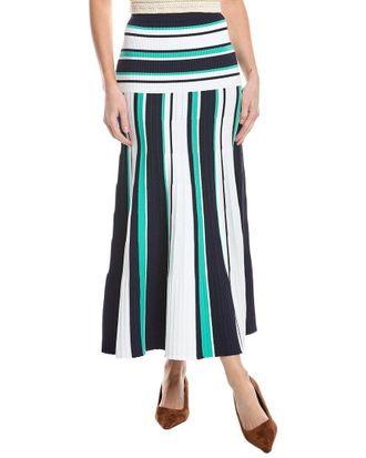 525 america Stripe Midi Skirt