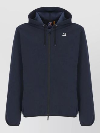 K-Way hooded short jacket elastic cuffs