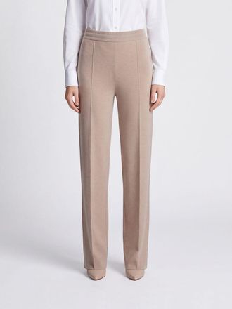 Lanvin Knitted Trousers in Virgin Wool and Cashmere Blend