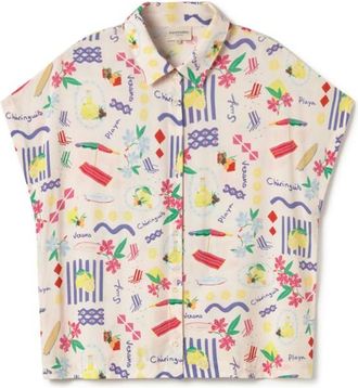 Twothirds Hurissalo Bluse f&uuml;r Damen | beige