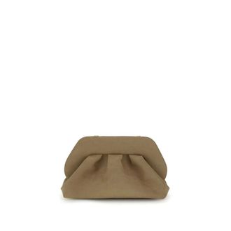 Themoir&egrave; Bios Pochette in Camoscio - - Bags - Donna - Beige - ONE SIZE