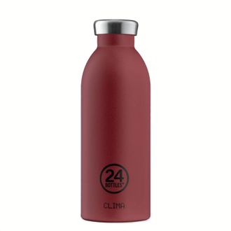 24 Bottles Clima 500Ml Reusable Water Bottle In Country Red