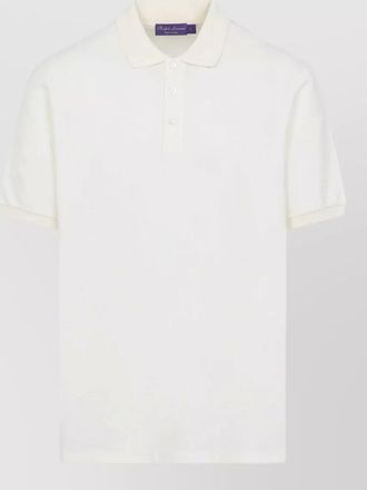 Ralph Lauren Purple Label signature cotton polo shirt short sleeve