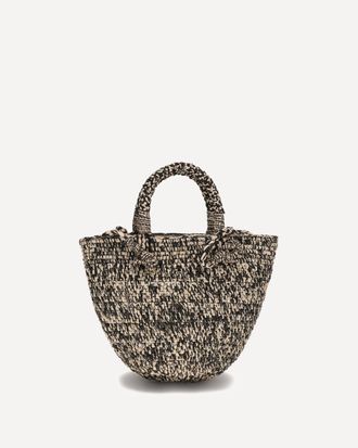 Ibeliv Borsa a Secchiello Arona in rafia Woman UNI