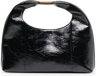Dolce Vita Avina Faux Leather Hobo Bag in Black at Nordstrom