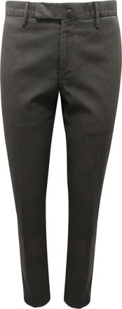 Incotex 1Gwt 30 60056 Slim-fit Broek - Heren - Slim Fit Broeken - Grijs - XS - Leer - Broeken