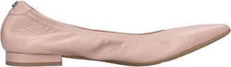 Casadei Schoenen, Dames, Roze, 37 EU, Leer, Platte schoenen Roze