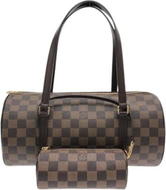 Louis Vuitton Borsa Pre-owned in Tela Rivestita - - Pre-owned - Donna - Marrone - ONE SIZE