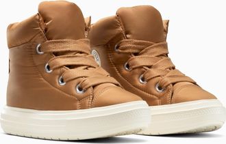 Converse Winterboots CONVERSE CHUCK TAYLOR ALL STAR ELEMENTS BOOT, Damen, Gr. 37,5, incensed, egret, schwarz, Synthetik, Schuhe Winterboots, Winterschuhe, Schn