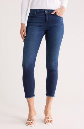 SIMKHAI Costa Crop Skinny Jeans in Chelsea Dark at Nordstrom Rack, Size 24